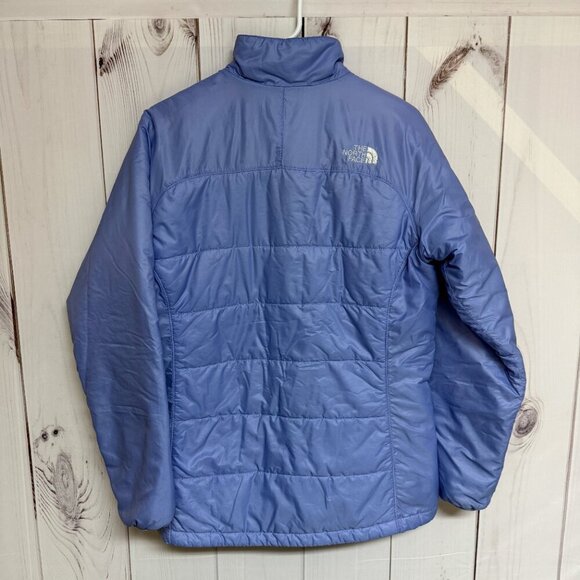 The North Face Insulated Jacket Women’s Large Sky Blue Lightweight EUC - Picture 10 of 14